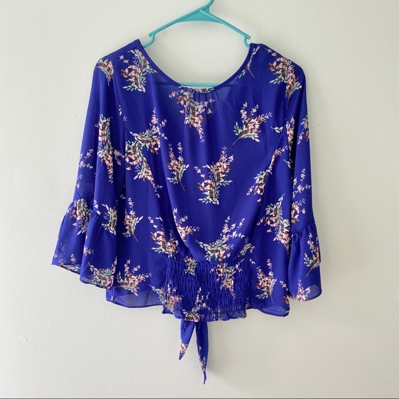 ✨Host Pick✨ Floral print button up blouse - Picture 2 of 6